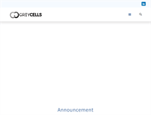 Tablet Screenshot of greycellstech.com